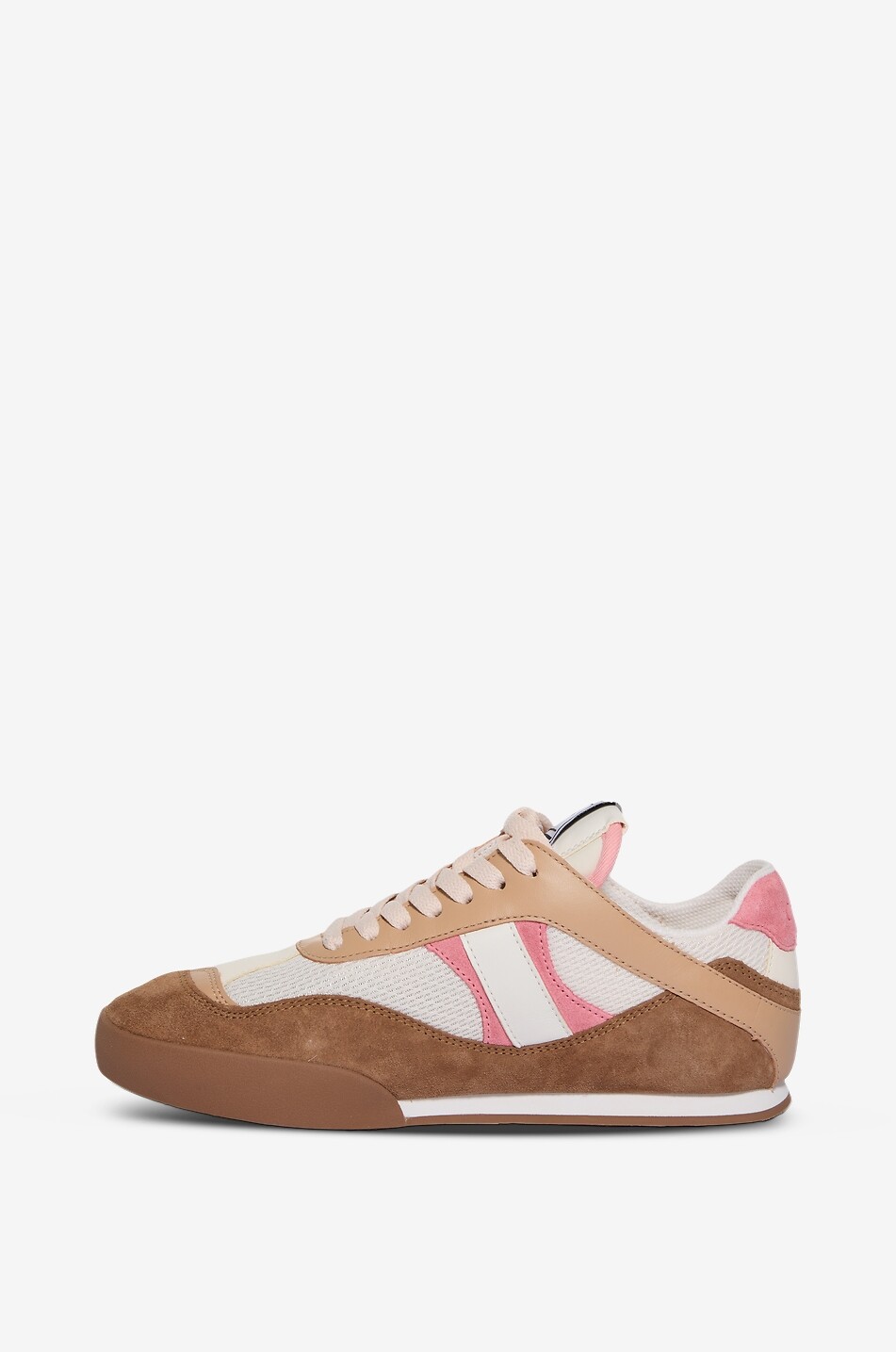 CHLOE Baskets basses en cuir Kick Femme ROSE 3