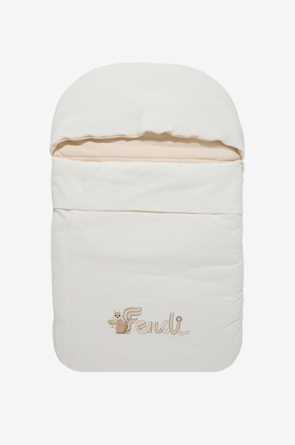 FENDI Fendi Squirrel cotton baby sleeping bag Baby EGGSHELL 1
