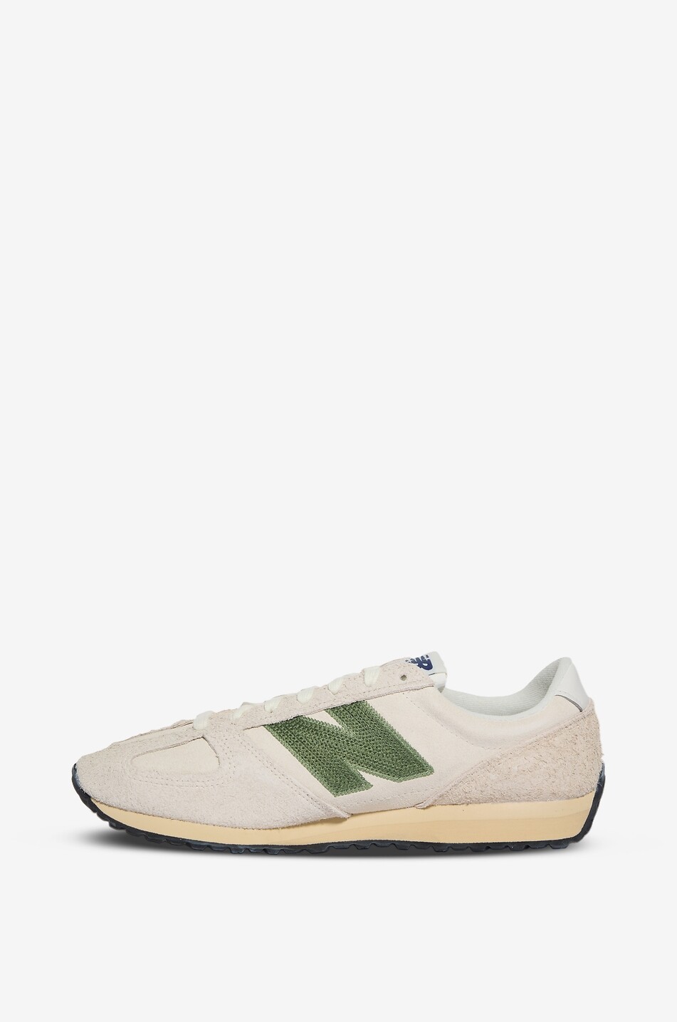 NEW BALANCE Niedrige Schnürsneakers aus Mesh und Wildleder 471 Herren CREMEFARBEN 3