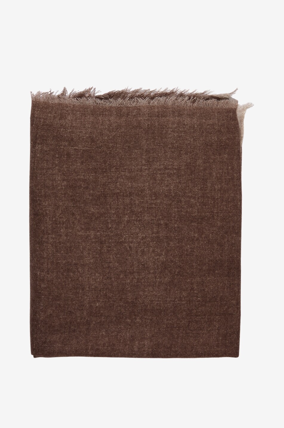 19 ANDREA'S 47 Écharpe tissée fine en cachemire Georgia Homme MARRON 1