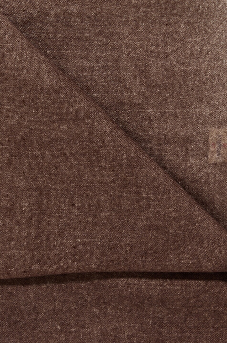 19 ANDREA'S 47 Écharpe tissée fine en cachemire Georgia Homme MARRON 2