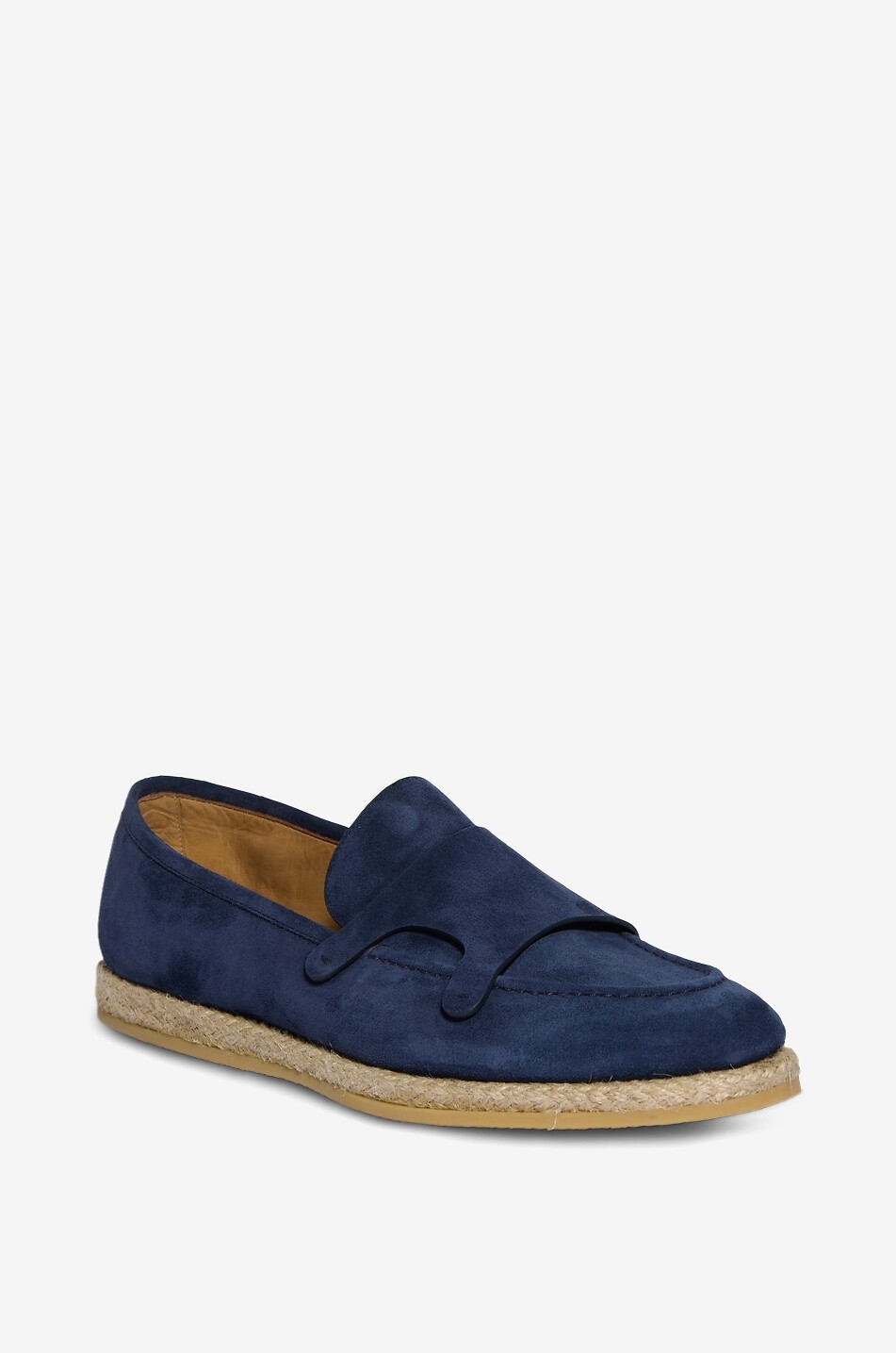 Makari monk strap suede loafers