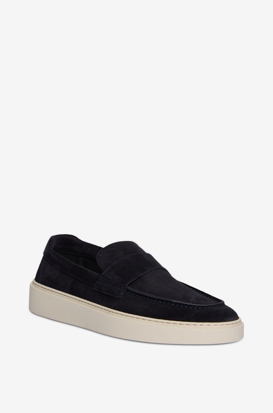 Adam suede loafers with sneaker soles