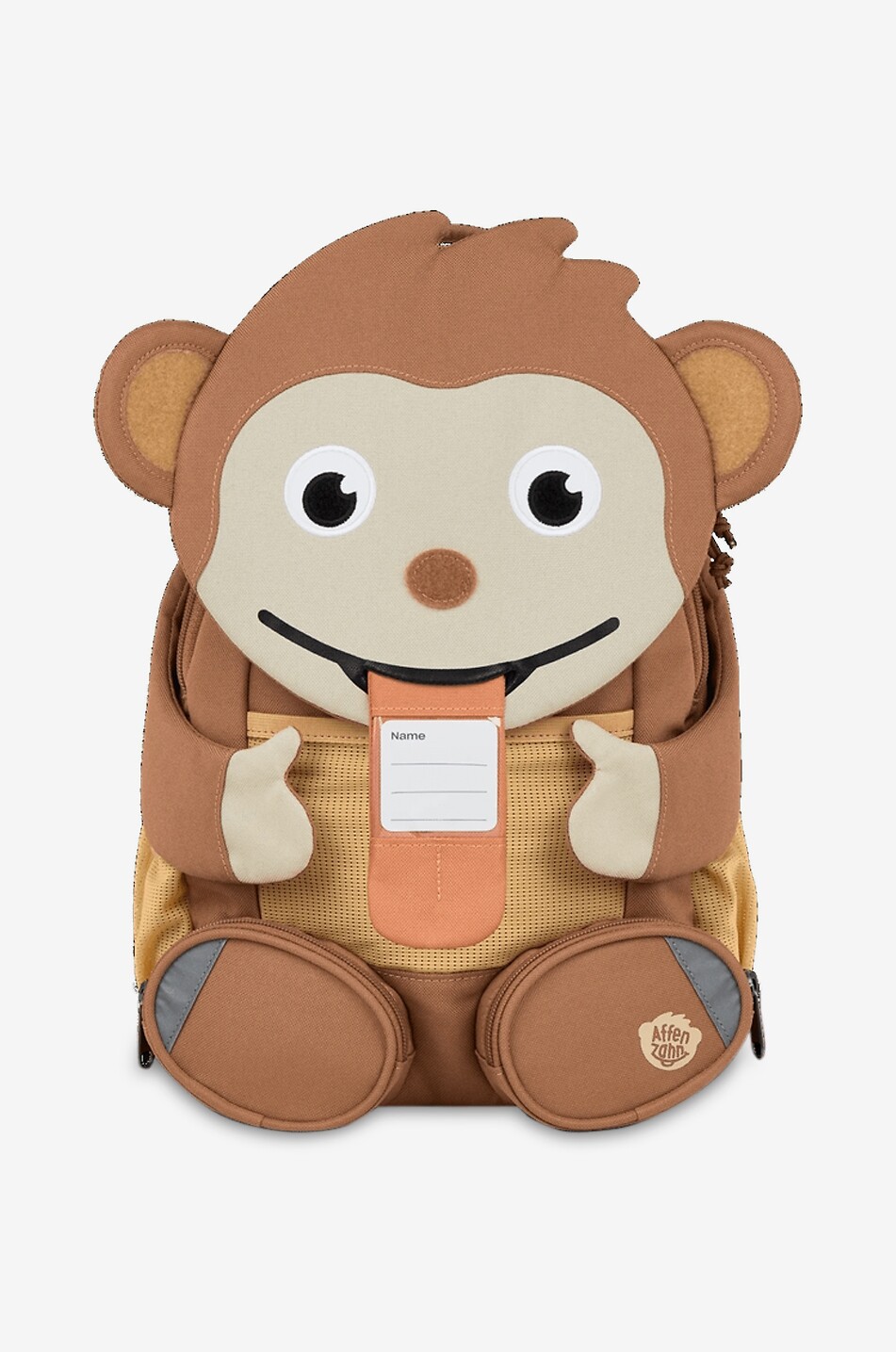 AFFENZAHN Sac à dos enfant Grand Ami Singe - 8l Unisexe MARRON 1