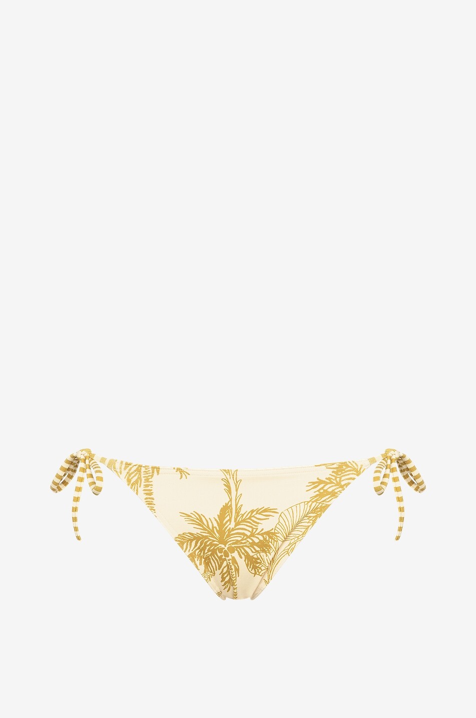 ERES Solarium printed lycra bikini bottoms Women YELLOW 1