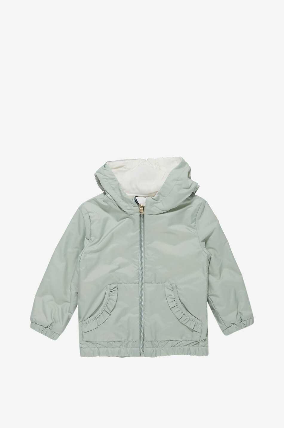 MONCLER Nigar lined lightweight jacket in technical fabric Baby LIGHT GREEN 1