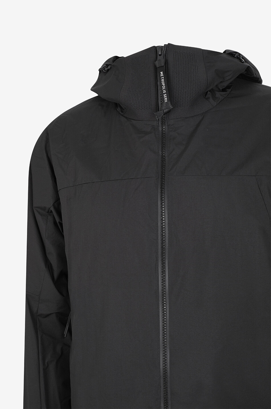 C.P. COMPANY Blouson mit Kapuze und Stehkragen Metropolis Pertex Primaloft Herren SCHWARZ 3