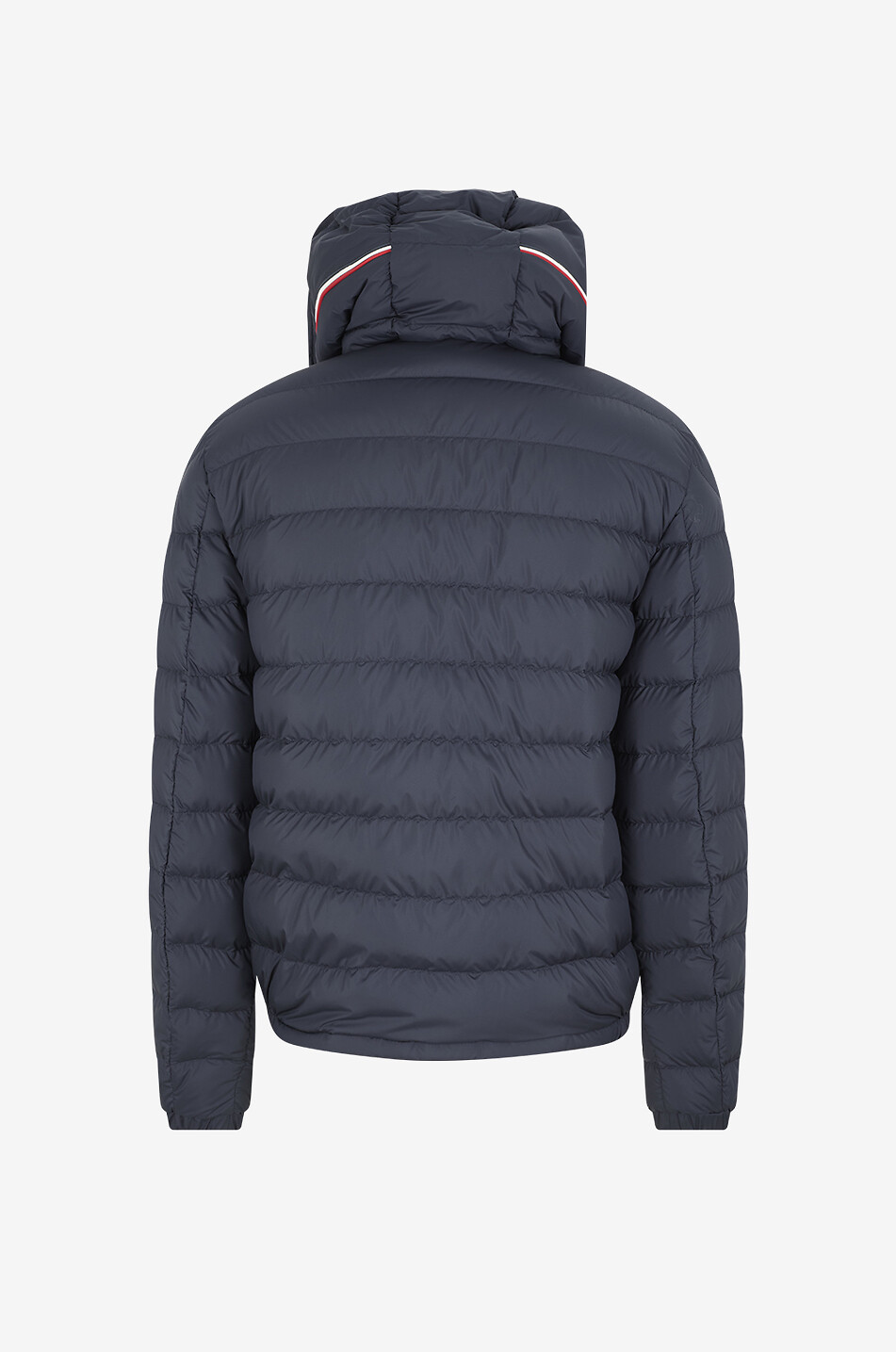 Vermeille short hooded quilted puffer jacket - MONCLER - DARK BLUE