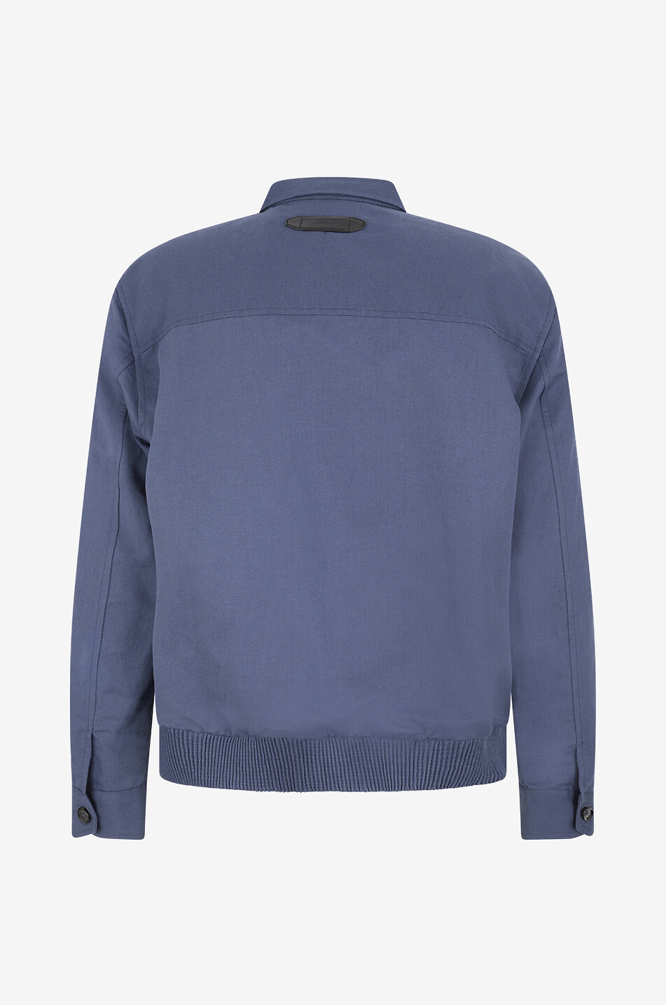 Gilet Homme Luxueux Brioni Taille 44 L - Bleu Persil Et Noir 100% Soie - Neuf Sans étiquette