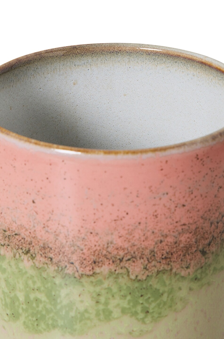 HKLIVING Vorratsdose aus Steinzeug 70s Ceramics 11 cm Haus BUNT 4