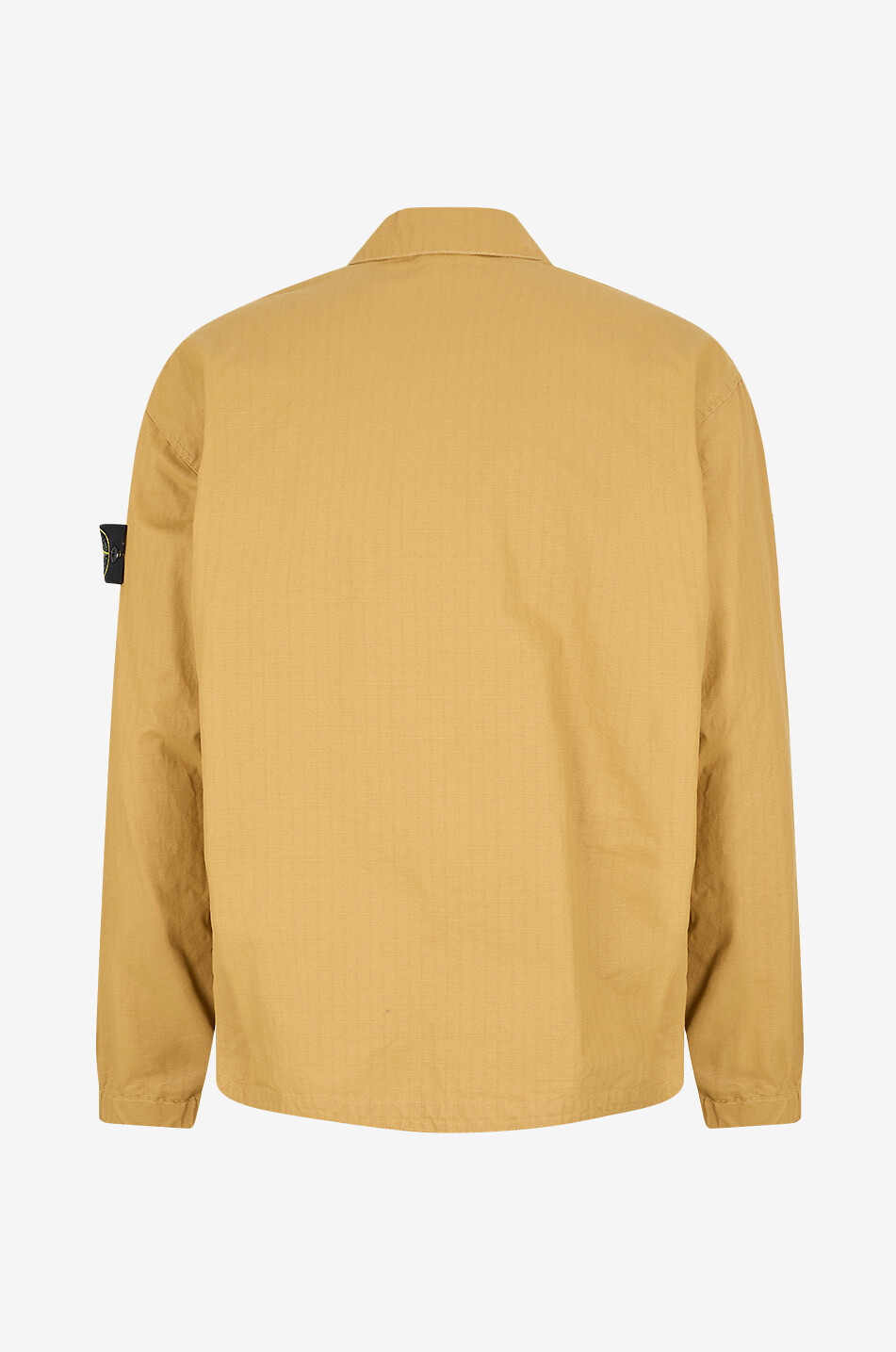 STONE ISLAND Weites Überhemd 1200018 Double-Coated Cotton Ripstop Herren GELB 2