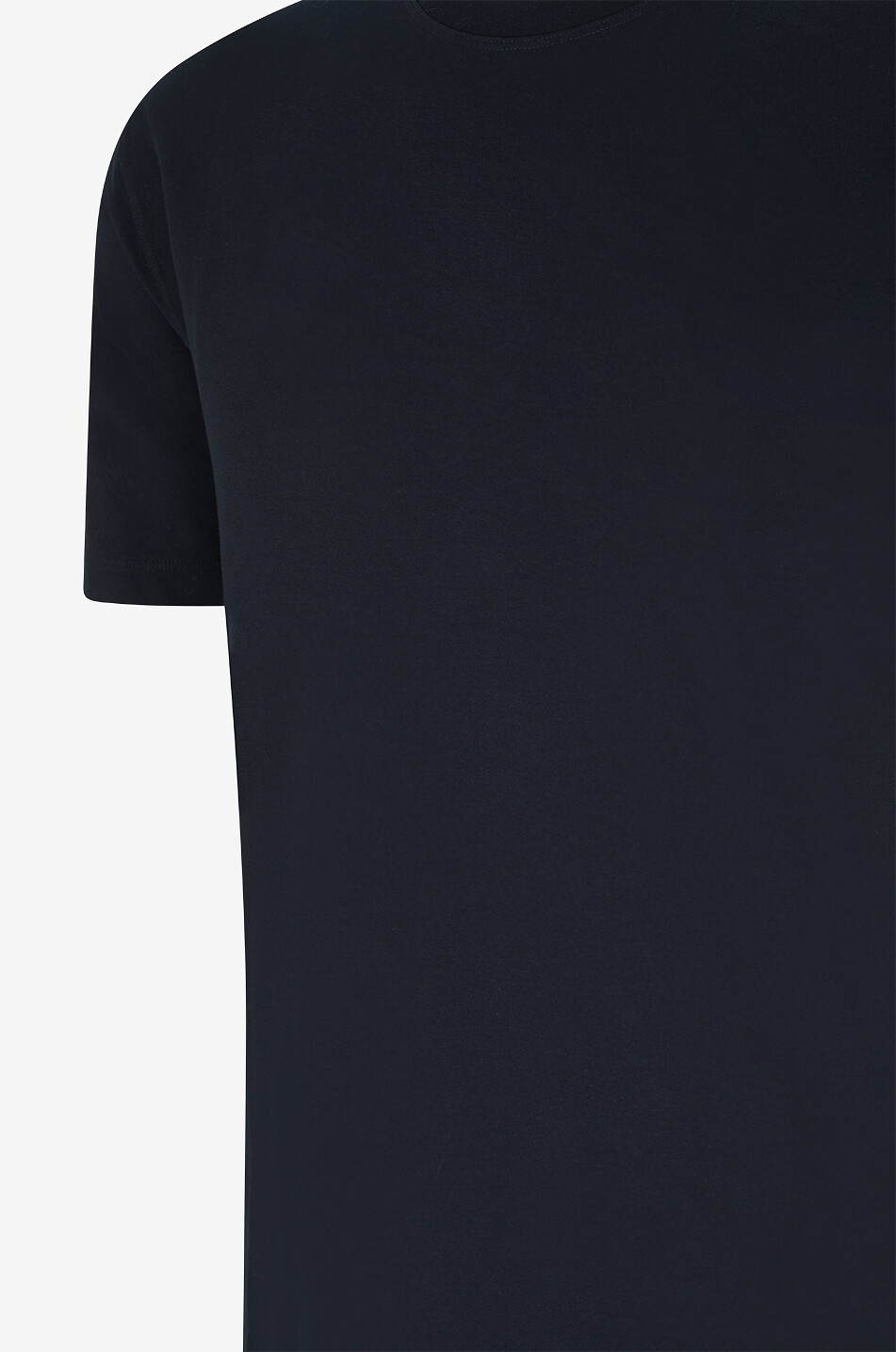 SLOWEAR Short-sleeved cotton jersey T-shirt Men DARK BLUE 3