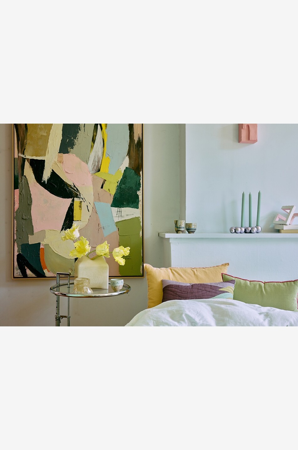 HKLIVING Set of four stoneware coffee cups Home MULTI COLOURED 4