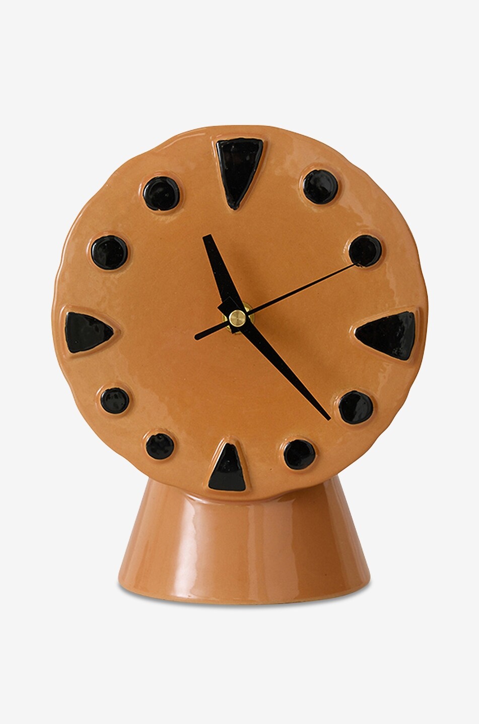 HKLIVING Retro ceramic clock - H20 Home ORANGE 1