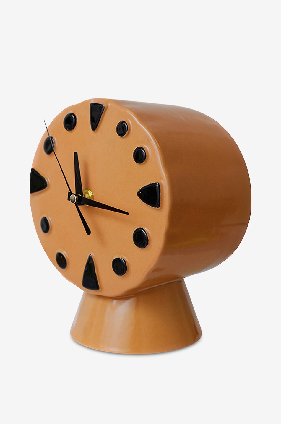 HKLIVING Retro ceramic clock - H20 Home ORANGE 2