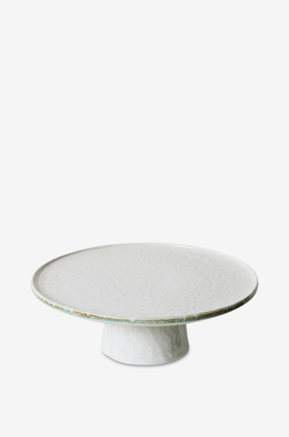 HKLIVING Steingut-Platte auf Fuss 70s Ceramics M Haus BUNT 2