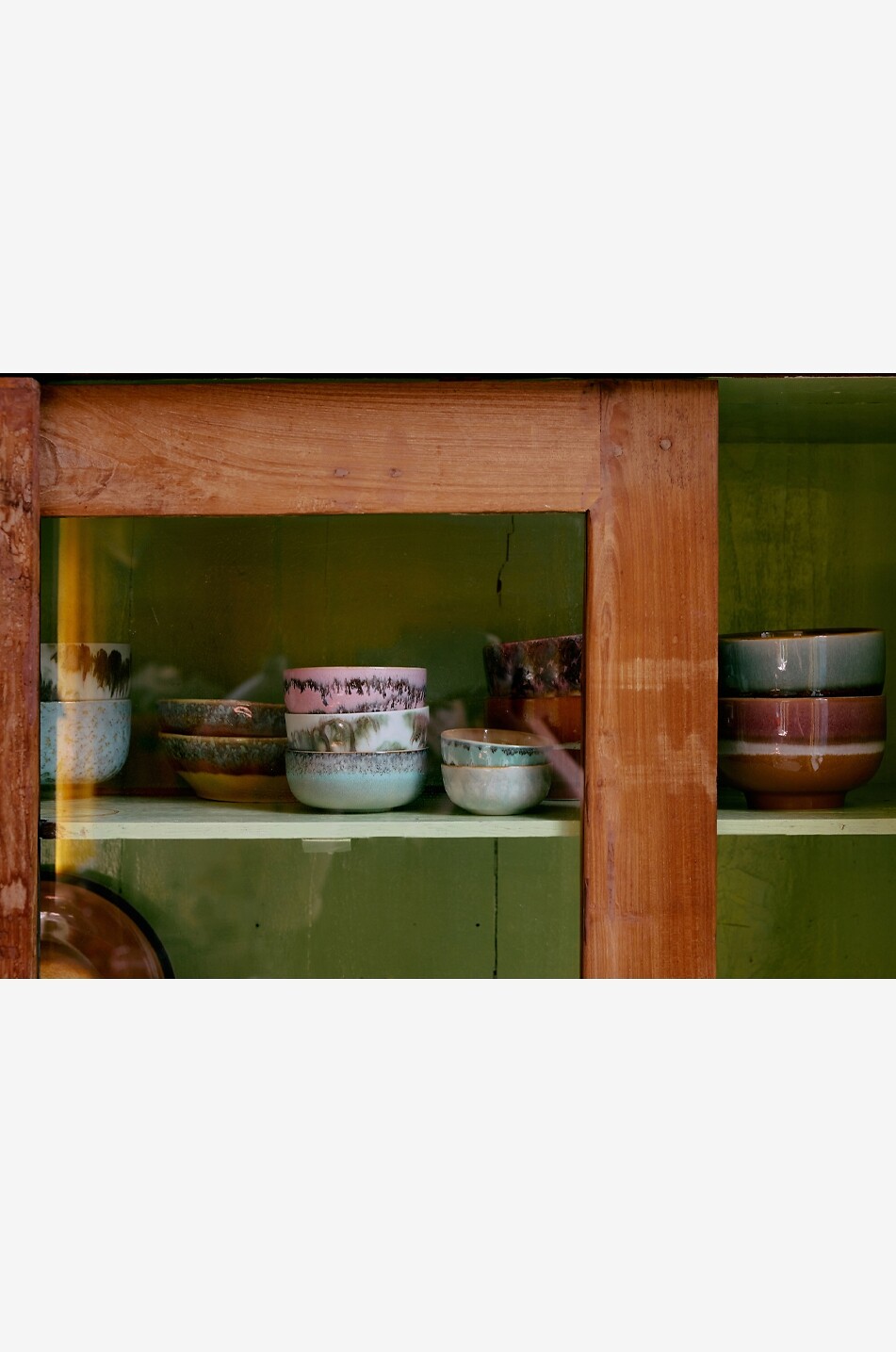 HKLIVING Lot de 4 bols à tapas en grès 70s Ceramics - H5 Maison MULTICOLORE 4