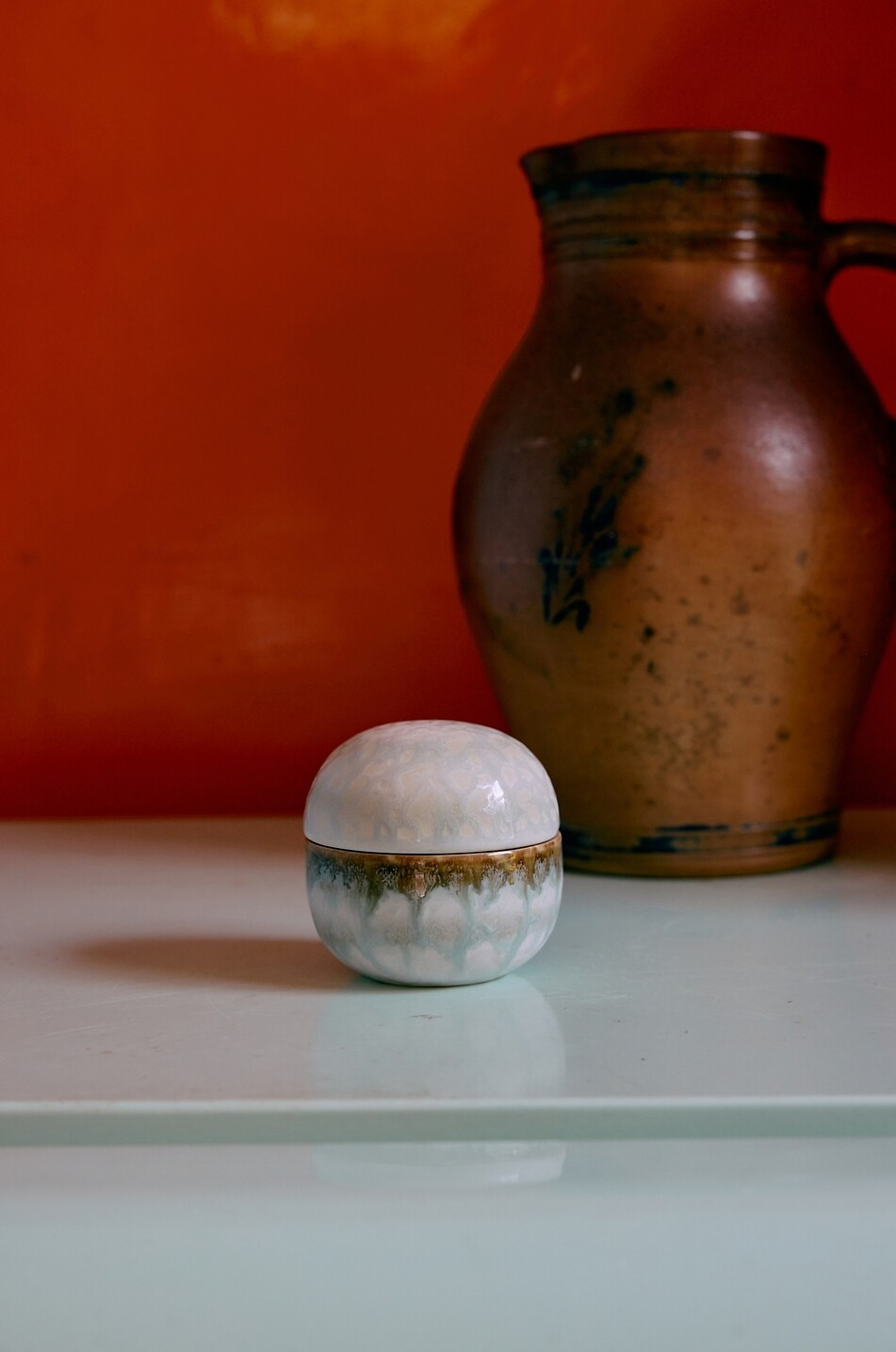 HKLIVING 70s Ceramics Petal stoneware sugar bowl - H8 Home MULTI COLOURED 3