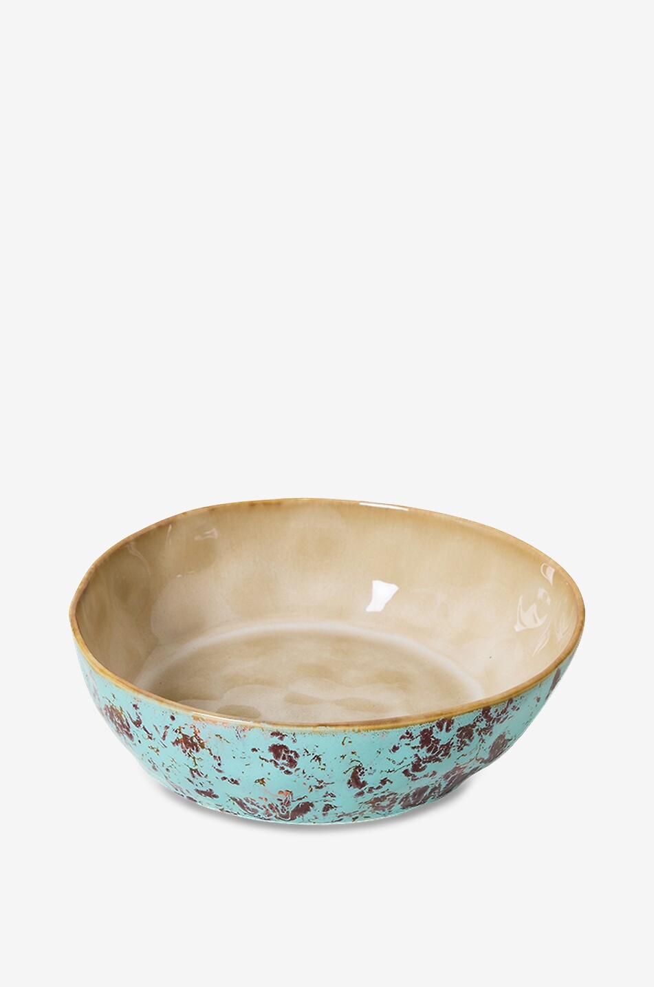 HKLIVING 70s Ceramics set of 2 pasta bowls - H5 Home MULTI COLOURED 2