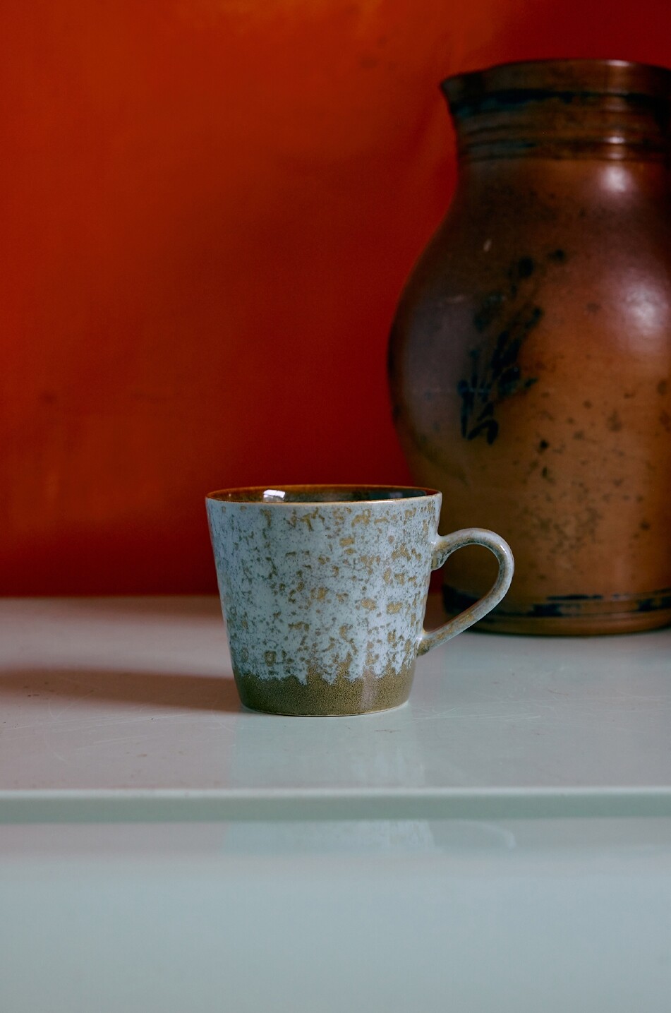HKLIVING 70s Ceramics stoneware cappuccino cup - H8 Home MULTI COLOURED 4