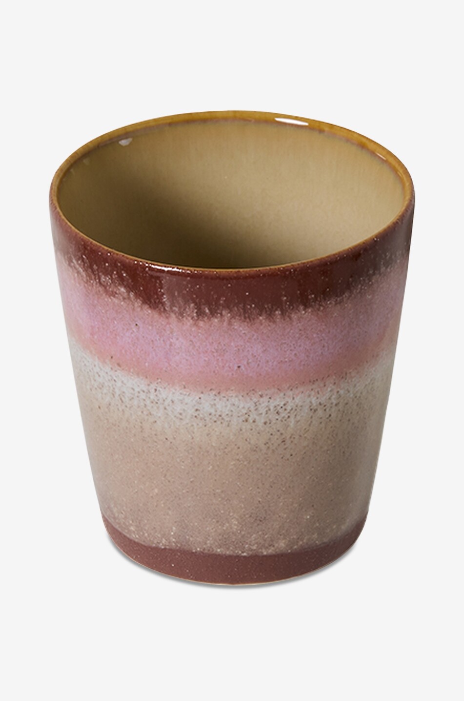 HKLIVING Kaffeetasse aus Steinzeug 70s Ceramics Bloom - H8 Haus BUNT 2