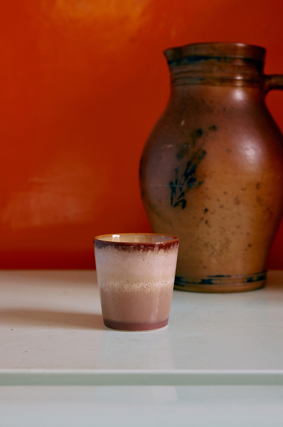 HKLIVING Kaffeetasse aus Steinzeug 70s Ceramics Bloom - H8 Haus BUNT 3