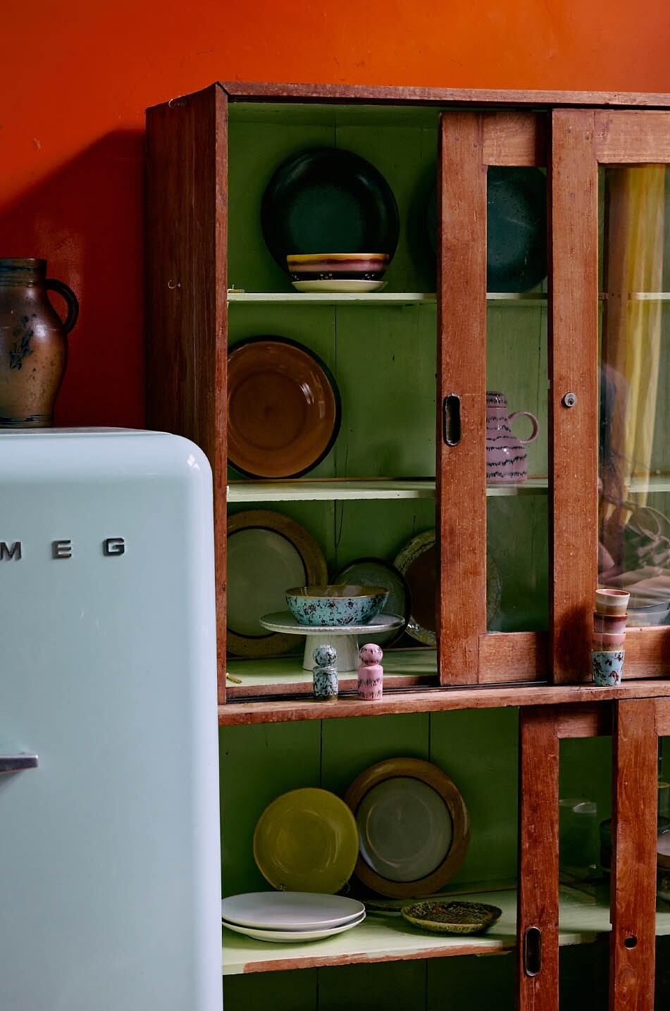 HKLIVING Salière et poivrier en grès 70s Ceramics Baroque Maison MULTICOLORE 4