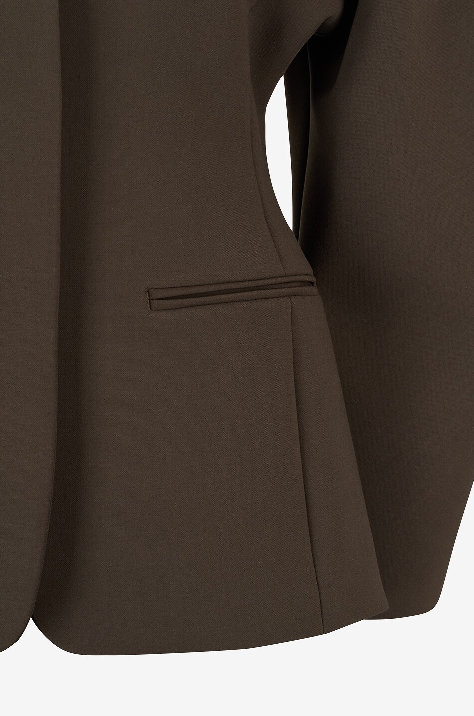 JACQUEMUS Dicker taillierter Blazer La veste Ovalo Damen KHAKI 3