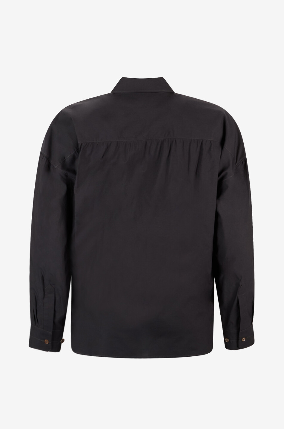 LEMAIRE Chemise en coton et soie Twisted Femme NOIR 2