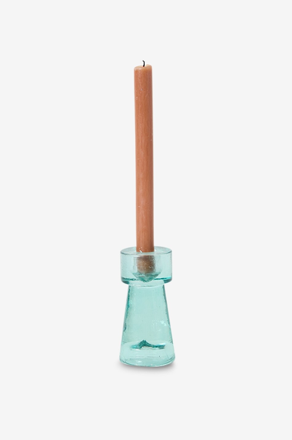 HKLIVING Arte Ice Blue S glass candle holder - H13 Home LIGHT BLUE 2