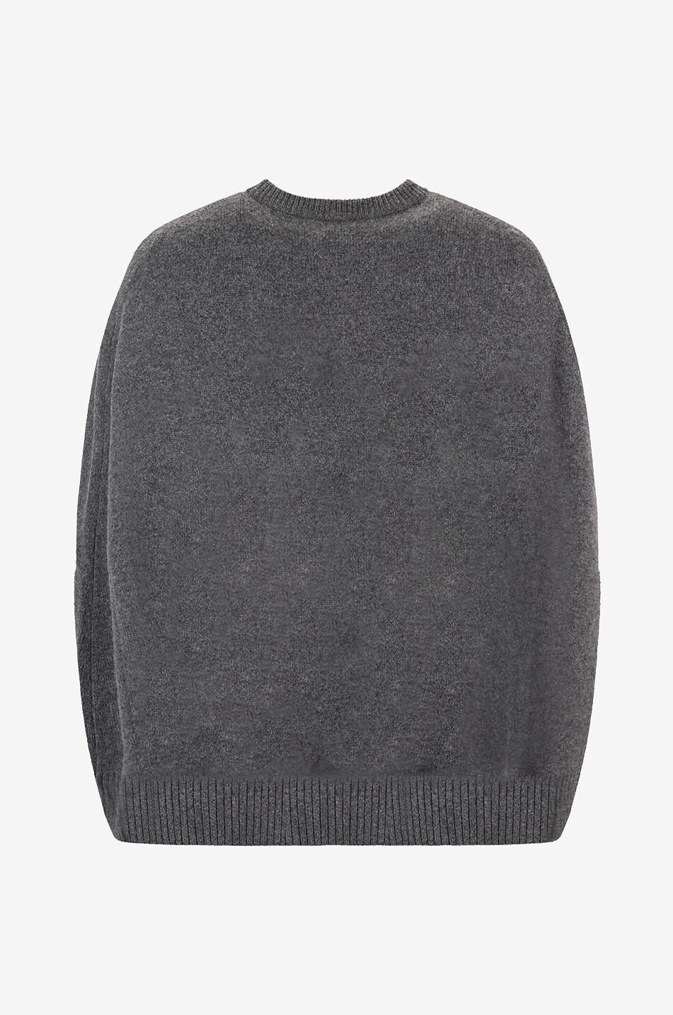 TOTEME Cape-Pullover aus Kaschmir mit Rundhalsausschnitt Damen GRAU 2