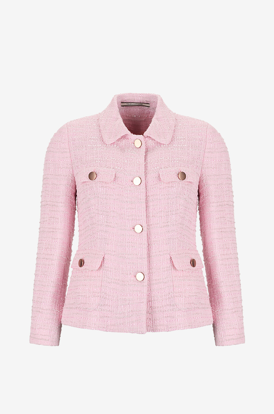 TAGLIATORE Kurze Tweedjacke India Damen ROSA 1