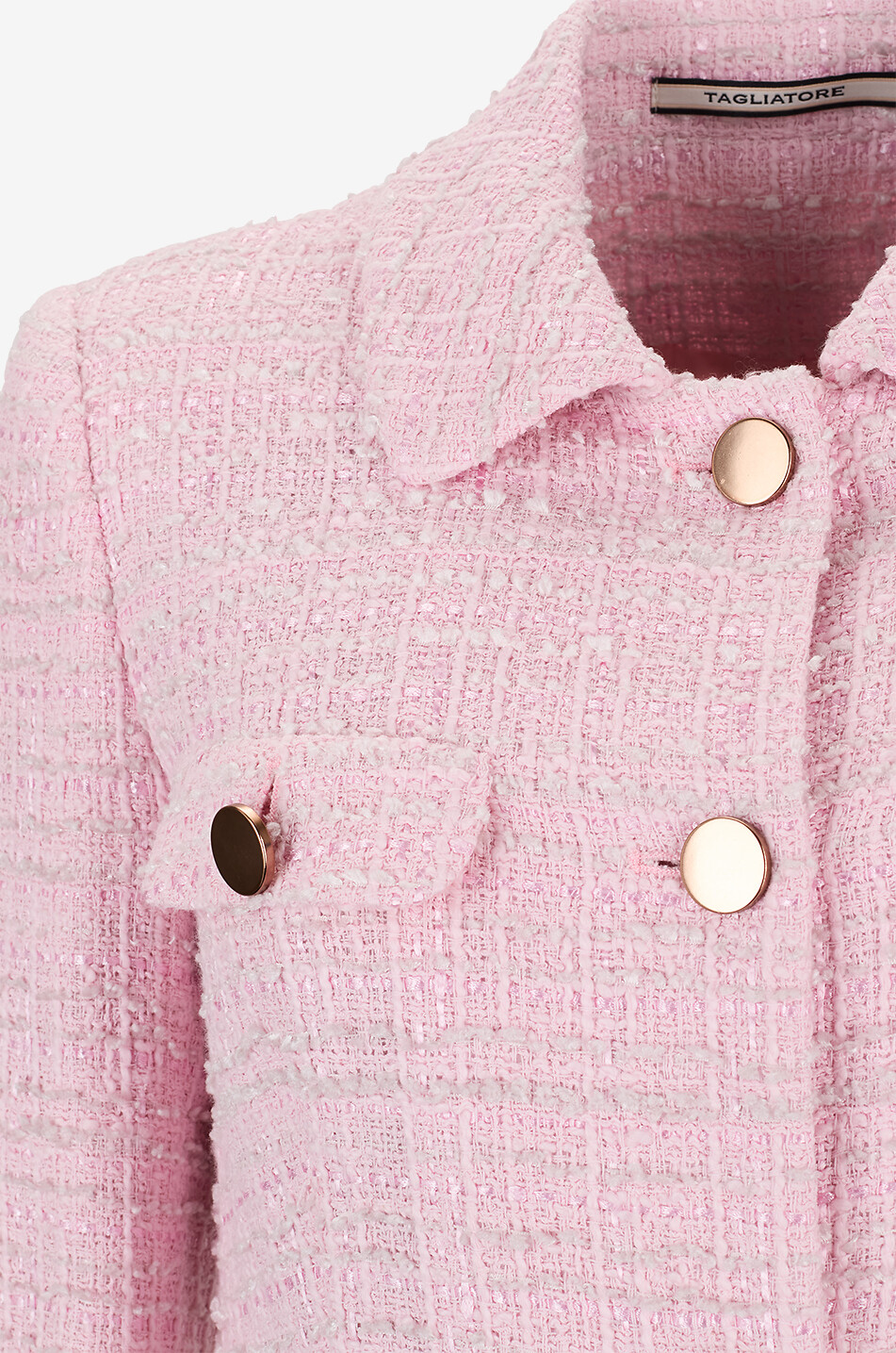 TAGLIATORE Kurze Tweedjacke India Damen ROSA 3