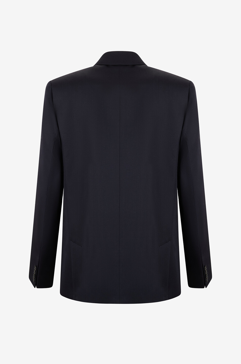 VICTORIA BECKHAM Tailored double-breasted wool blazer Women DARK BLUE 2