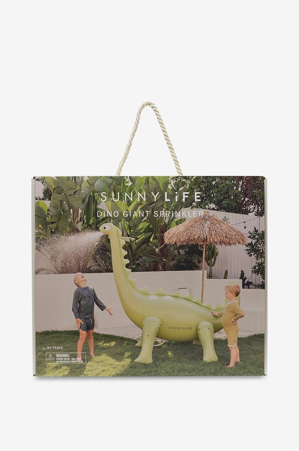 SUNNYLIFE Arroseur géant dinosaure Dino Giant Sprinkler Into the Wild Unisexe VERT 9