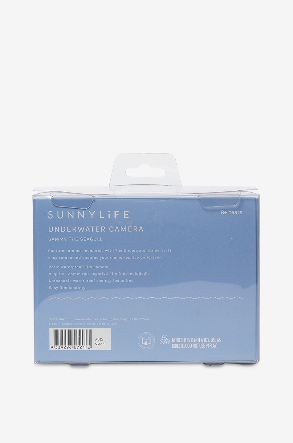 SUNNYLIFE Appareil photo sous-marin Underwater Camera Sammy The Seagull Unisexe BLEU 7