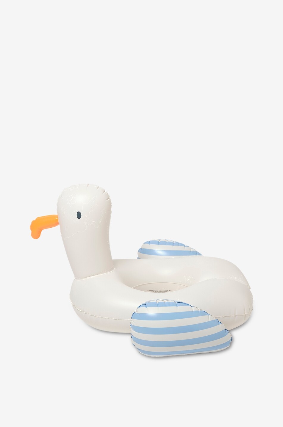 SUNNYLIFE Kinder-Schwimmring Sammy the Seagull Blue Stripe Unisex WEISS 2