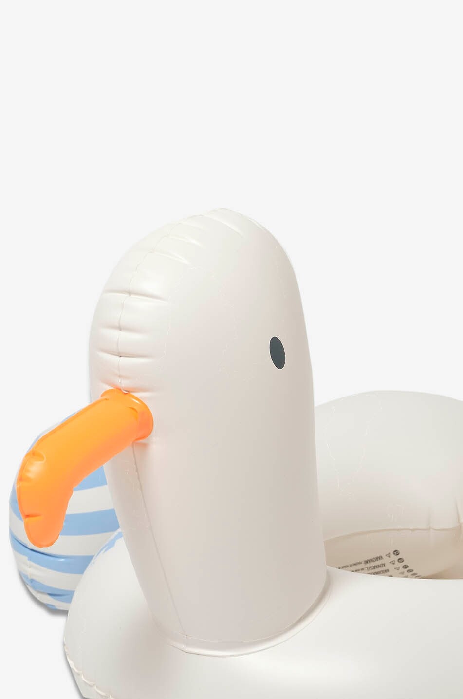 SUNNYLIFE Kinder-Schwimmring Sammy the Seagull Blue Stripe Unisex WEISS 7