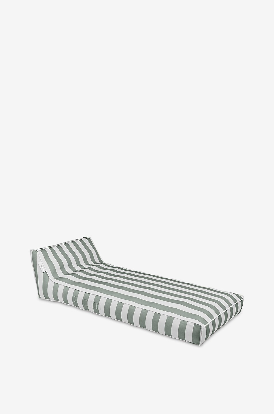 SUNNYLIFE Luxe Lounger Seagrass Stripe inflatable lounge chair Unisex GREEN 1