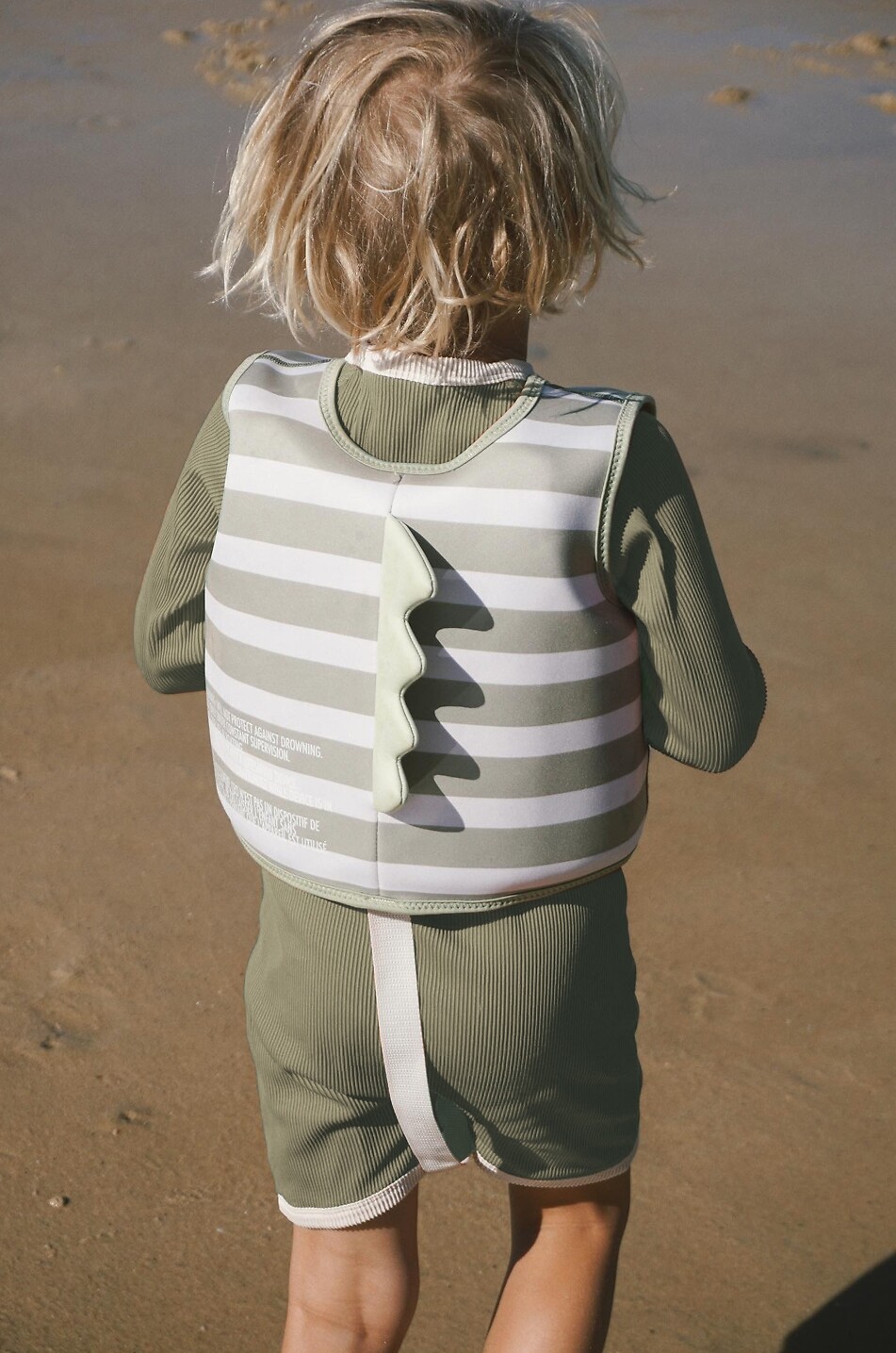 SUNNYLIFE Gilet de natation fille Into the Wild Khaki Fille VERT 3