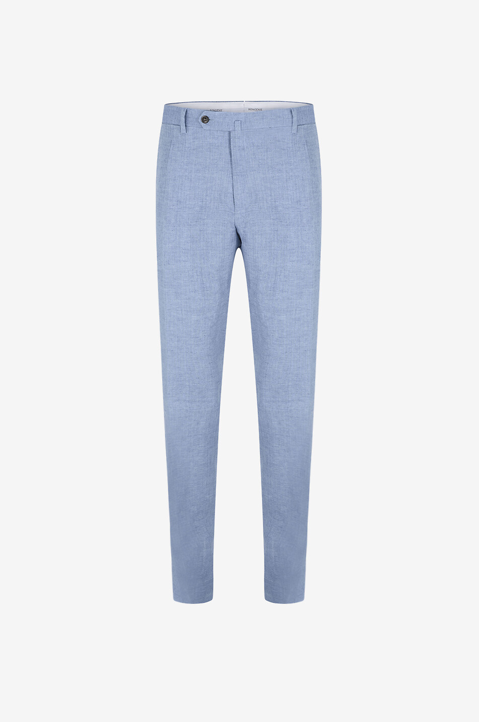 Super Slim linen pleated trousers