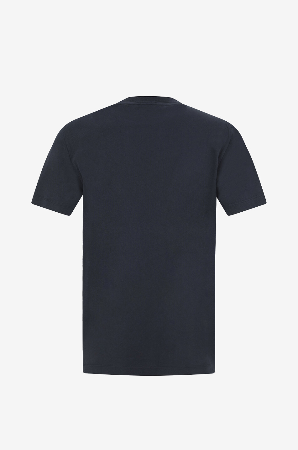 MONCLER Kurzarm-T-Shirt mit Rundhals und Logopatch Herren DUNKELBLAU 2