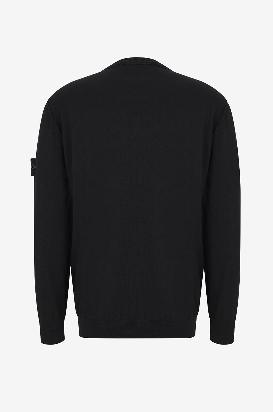 STONE ISLAND 5100053 Soft Organic Cotton lightweight crewneck jumper Men BLACK 2