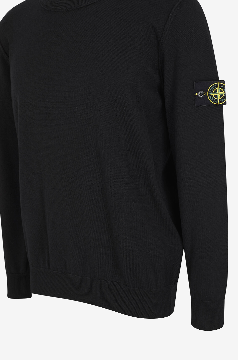 STONE ISLAND 5100053 Soft Organic Cotton lightweight crewneck jumper Men BLACK 3