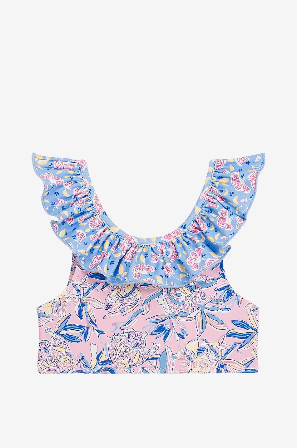 LOUISE MISHA Geblümter Mädchen-Bikini mit Rüschen Primavera Mädchen BUNT 2