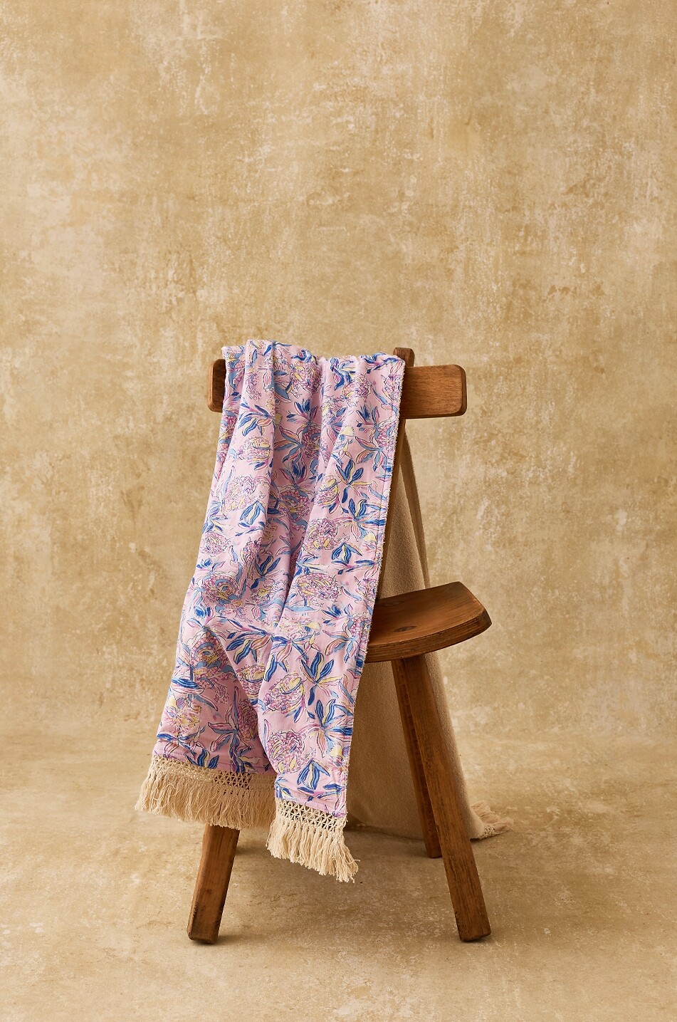 LOUISE MISHA Lana organic cotton fringed bath towel Women MULTI COLOURED 3