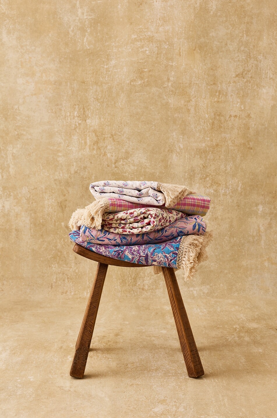 LOUISE MISHA Lana organic cotton fringed bath towel Women MULTI COLOURED 6