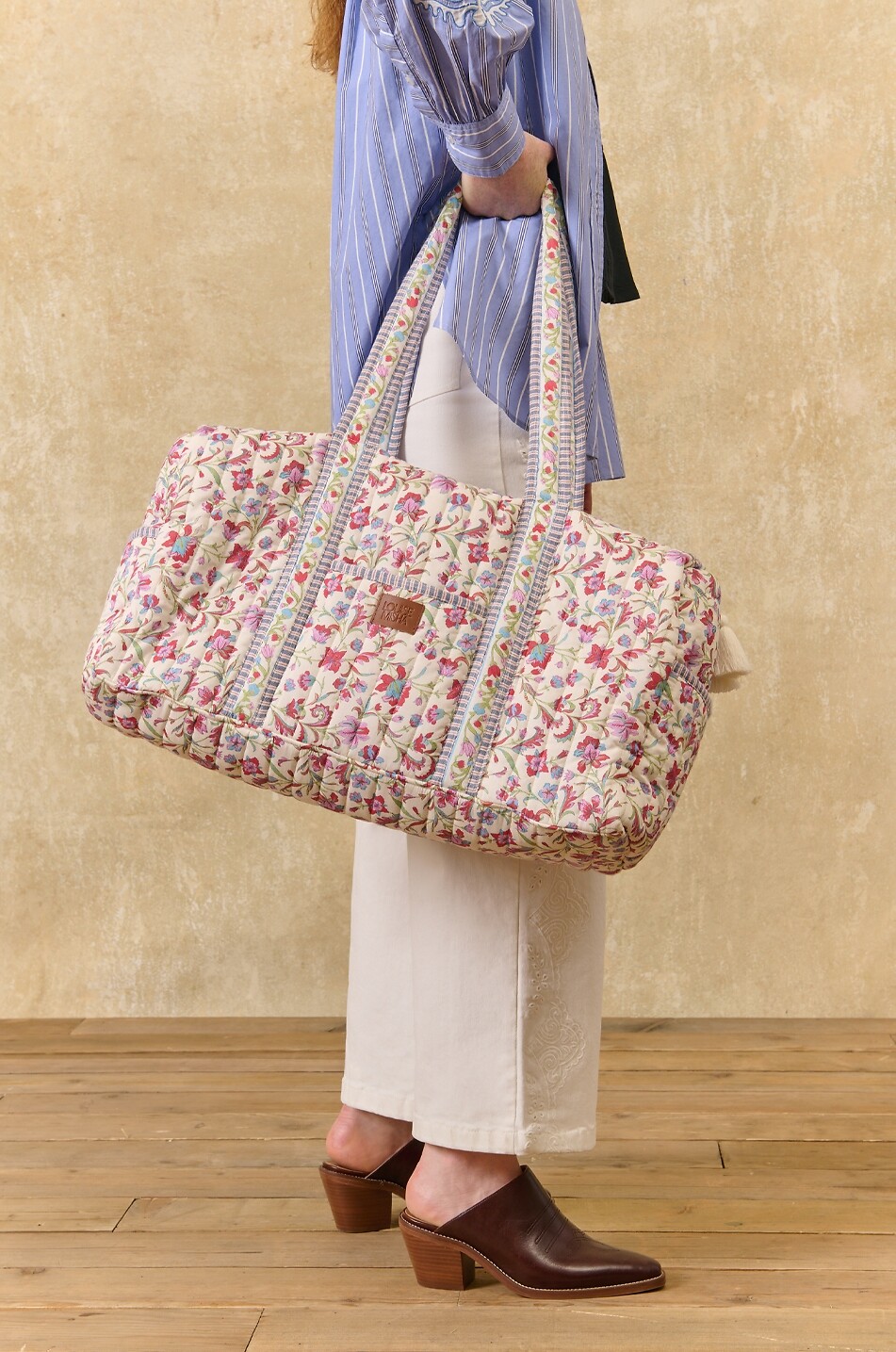 LOUISE MISHA Gesteppte Reisetasche aus Baumwolle Bilbao Damen BUNT 2