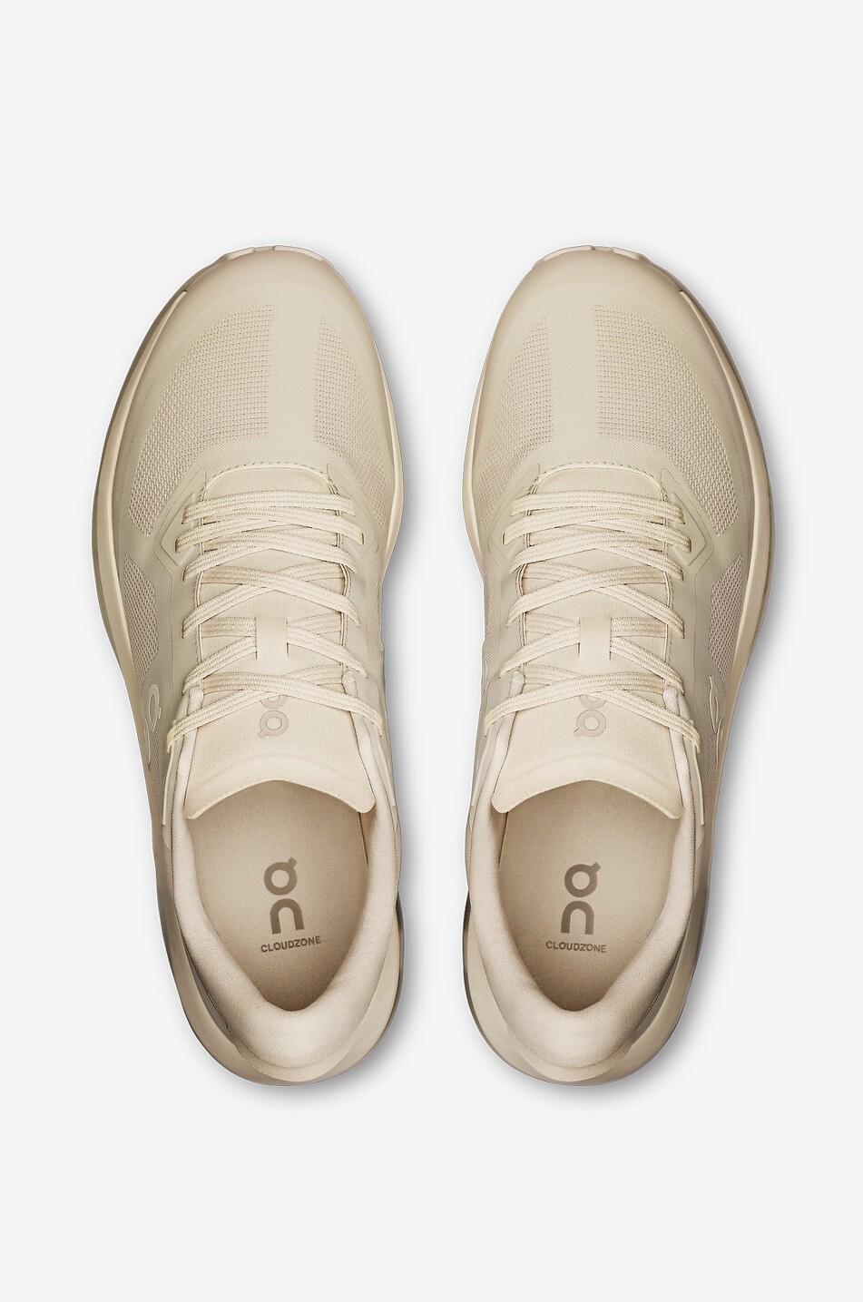 ON Cloudzone running shoes Men BEIGE 5