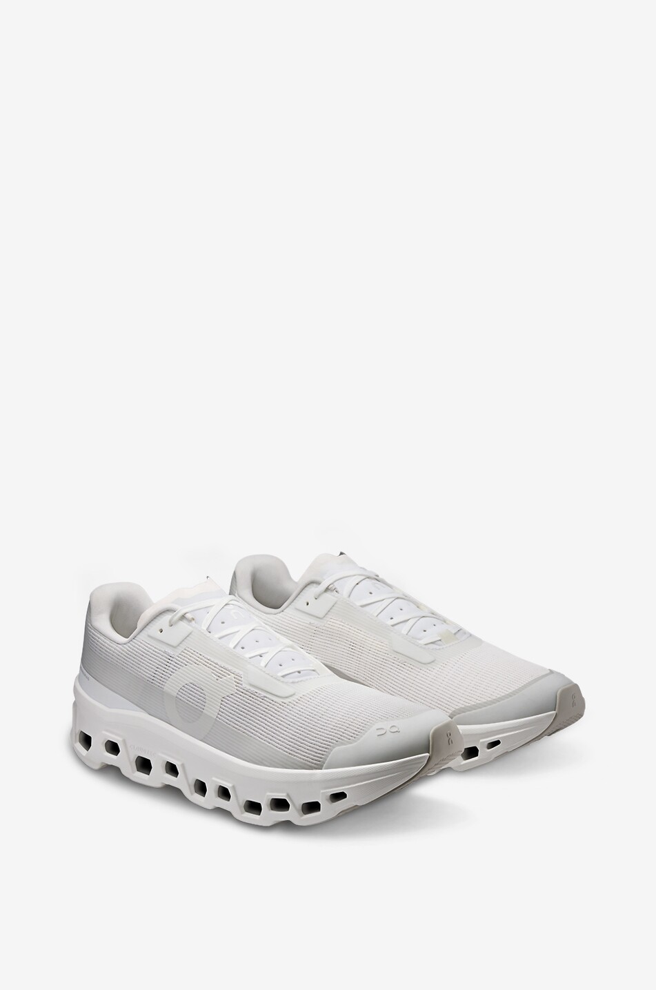 ON Cloudmonster Void running shoes Men WHITE 2